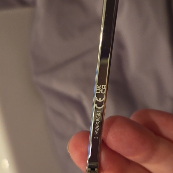 Swarovski Pastel Gradient round metal Sunglasses brand new in case - Picture 5 of 15